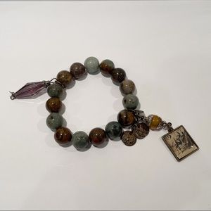 Beaded Charm Bracelet
